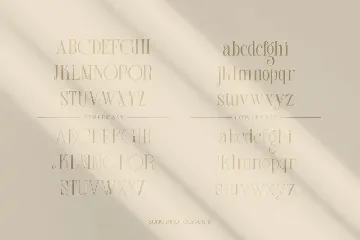 Song Bird | Modern Serif font