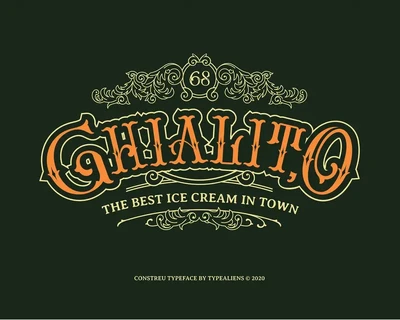 Constreu font