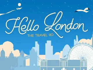 Holiday Travel Font Duo