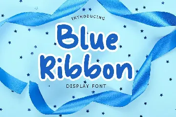 Blue Ribbon Fun Display Font