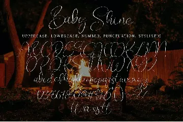 Baby Shine font