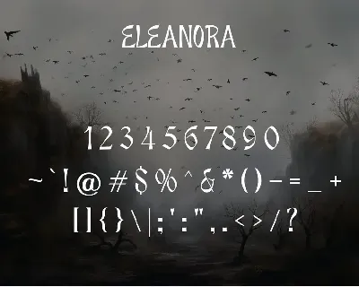 Eloanora - Medieval Blackletter Font