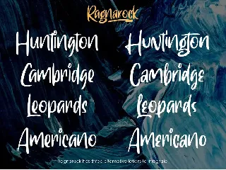 Ragnarock Display Font