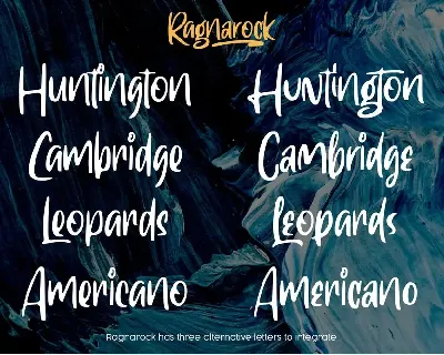 Ragnarock Display Font