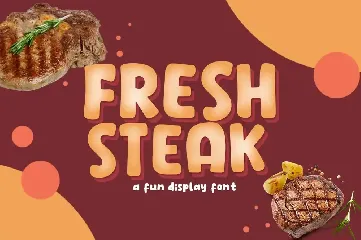 Fresh Steak font