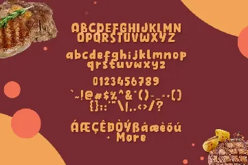 Fresh Steak font