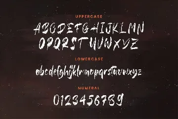 Exceptional Brush - Hand Brush Typeface font