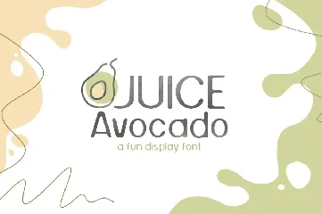 Juice Avocado font