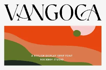 Vangoca - Display Serif Font