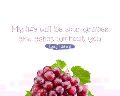 Grape Drink font