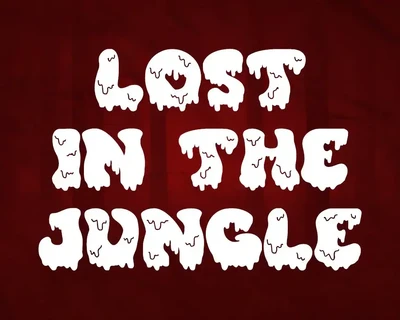 Sticky Blood - Dripping Halloween Font