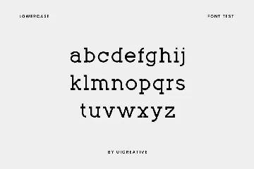 Norheast Modern Slab Font