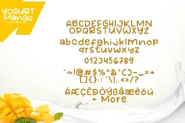 Yogurt Mango font