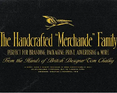 Merchande â€“ Vintage Font Trio