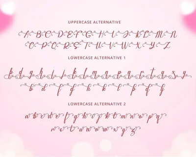 Canding Love - Script Font