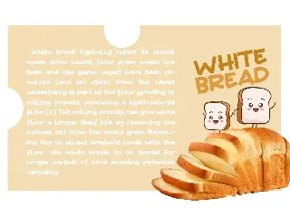 White Bread font