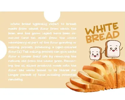 White Bread font