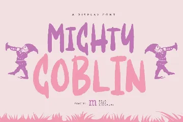 Mighty Goblin | A Display Font