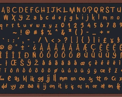 Goodkids Rough font