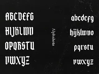 Salvadors | Modern Blackletter font