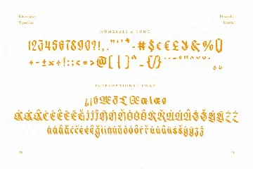 Cambrydge Gothic Advertisement Font