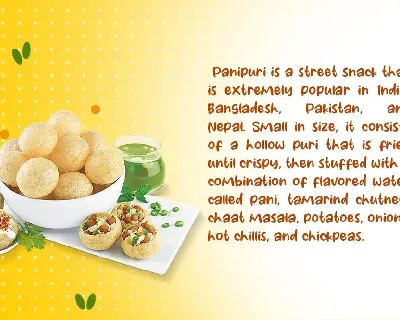 Panipuri font