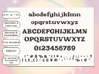 Pink Label Retro Groovy Font