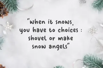 Magical Snow font