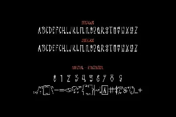 WhiteHalloween font