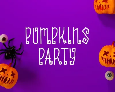 WhiteHalloween font