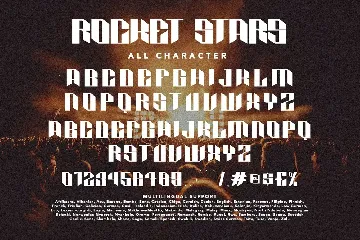 Rocket Stars Blackletter Display Font