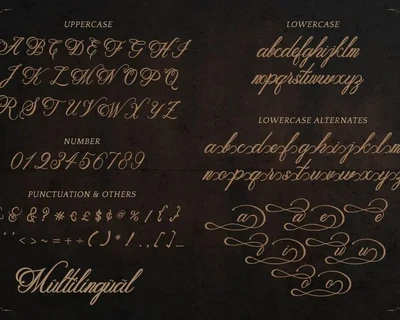 Metalurdo - Elegant Calligraphy Font