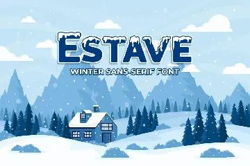 Estave - Winter Sans Serif Font