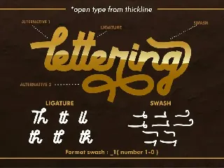 Thickline - Classic Bold Font