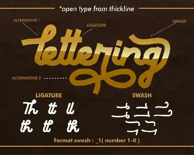 Thickline - Classic Bold Font