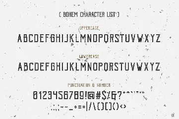 Bohem Typeface - 5 Font Styles