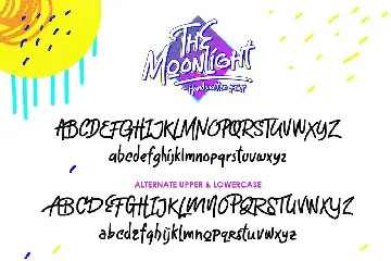 The Moonlight font