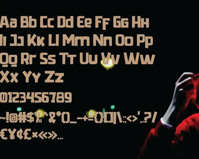 Radicalyps - Decortaive Font