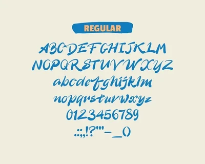 Arunika Brush Font