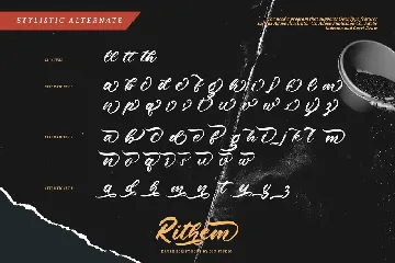 Rithem-Classy Brush Font