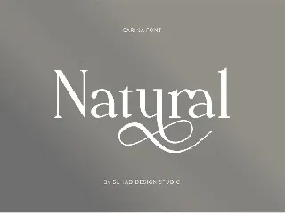 Carina classy elegant font