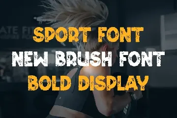 QESPORT BRUSH - Sport Font