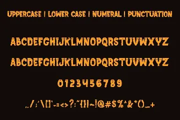 HALLOWEEN MIRROR - Halloween Font