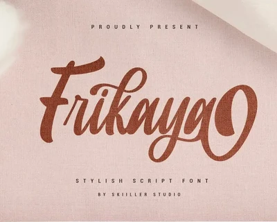 Frikaya - Stylish Script Font