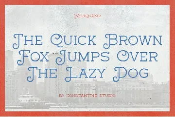 Morquano - Vintage Casual Fonts