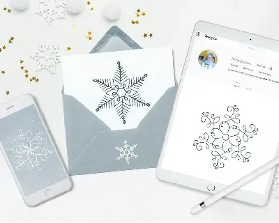 Christmas Snowflake Dingbats font