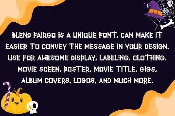 BLEND FAIRGO - Fun Font