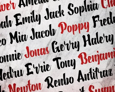 Black Jacky - Bold Script Font