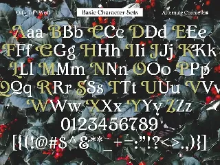 Last Christmas Wishes font
