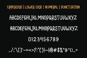 SPOOKY DOOR BRUSH - Halloween Font